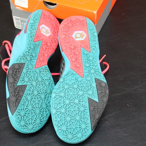 NIKE ZOOM KEVIN DURANT KD VI 6 N7 626368-466 - Picture 4 of 4